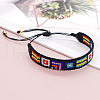 Bohemian Style Japanese Miyuki Glass Seed Beaded Braided Bead Bracelets for Women DC8126-4