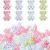 CHGCRAFT 60Pcs 4 Colors Opaque Acrylic Beads MACR-CA0001-22-1