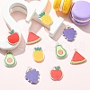 10Pcs 5 Style Translucent Acrylic Pendants TACR-YW0001-83-5