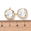 Ion Plating(IP) 304 Stainless Steel Rhinestone Pendants STAS-B090-01G-05-3