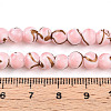 Baking Painted Glass Beads Strands DGLA-N010-6mm-01-4