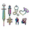 14Pcs 7 Style Alloy Pendants FIND-LS0001-26MC-3