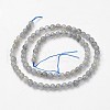 Natural Labradorite Beads Strands G-F362-08-5mm-2