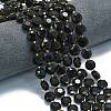 Natural Obsidian Beads Strands G-C116-A105-01-1