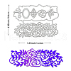 Carbon Steel Cutting Dies Stencils DIY-WH0309-1776-2
