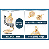 Brass Micro Pave Clear Cubic Zirconia Charms X1-RJEW-T063-38G-NF-18