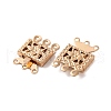 Brass Box Clasps KK-XCP0001-75KCG-3
