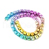 Electroplated Synthetic Non-magnetic Hematite Beads Strands G-A263-H01-05-2
