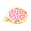 Real 18K Gold Plated Brass Pendants KK-L206-013G-05-4