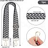 Adjustable Cotton Bag Strap AJEW-WH0254-64G-5