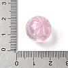 Transparent Resin Enamel Beads RESI-M052-01E-3