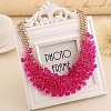 Alloy Bib Neckalces for Women FS-WG98D6E-07-1