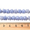 Synthetic Blue Lace Agate Beads Strands G-Z080-A21-8mm-5
