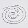 Tarnish Resistant 304 Stainless Steel Chains STAS-P197-051P-2