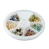 90Pcs 6 Colors Electroplate Glass Charms GLAA-FS0001-68-6