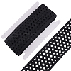 FINGERINSPIRE 10 Yards Polyester Elastic Hollow Wide Band DIY-FG0006-44B-1