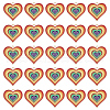 DELORIGIN 50Pcs Alloy Pendants ENAM-DR0001-02-1
