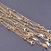 1.6mm Unisex 304 Stainless Steel Satellite Chains Necklaces WG3336-2-1