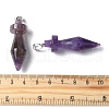 Natural & Synthetic Mixed Gemstone Pendants G-C187-03-4