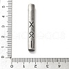 Retro 304 Stainless Steel Pendants STAS-V008-32AS-10-3