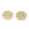 304 Stainless Steel Filigree Joiners Links X-STAS-T044-40G-1