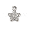 304 Stainless Steel Pendants STAS-D366-07A-P-1