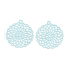 430 Stainless Steel Filigree Pendants X-STAS-S108-03C-2