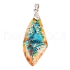 Natural Imperial Jasper Bead Pendants G-H250-07B-P-2