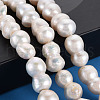 Natural Keshi Pearl Beads Strands PEAR-S020-O01-5