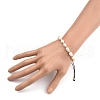 Mother's Day Jewellery Adjustable Nylon Thread Braided Beads Bracelets BJEW-JB05382-02-4