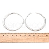 304 Stainless Steel Hoop Earrings EJEW-Z093-01P-01-5