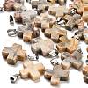 Natural Crazy Agate Pendants G-Z067-06P-03-1