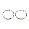 Iron Loose Leaf Book Binder Hinged Rings X-IFIN-L034-01D-P-1