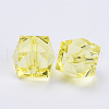 Transparent Acrylic Beads TACR-Q259-8mm-V21-3