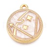 Alloy Enamel Pendants X1-ENAM-T021-03L-1