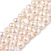 Natural Cultured Freshwater Pearl Beads Strands PEAR-N014-06C-4