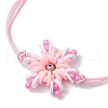 Adjustable Nylon Cord Link Bracelets BJEW-MZ00162-04-3
