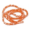 Crackle Glass Beads Strands X1-GLAA-U001-6mm-10-3