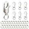 Brass Lobster Claw Clasps DIY-YW0009-37P-1