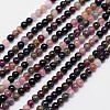 Natural Tourmaline Round Bead Strands X-G-I162-01-3mm-1