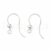 Transparent Resin Earring Hooks RESI-G050-01S-1