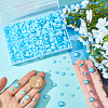 SUNNYCLUE 70G  5 Styles ABS Plastic Imitation Pearl Cabochons OACR-SC0001-45F-3