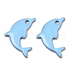 201 Stainless Steel Enamel Pendants STAS-N088-16G-1