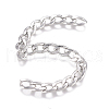 Tarnish Resistant 201 Stainless Steel Chain CHS-G017-11P-1.0mm-2