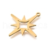 304 Stainless Steel Pendants STAS-S176-25G-2