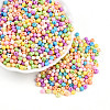 Opaque Colours Glass Seed Beads SEED-N007-19A-1