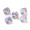 K9 Glass Rhinestone Pointed Back Cabochons X-RGLA-P030-07A-001VL-1