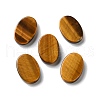 Natural Tiger Eye Cabochons G-B138-04B-1