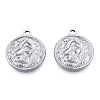 Non-Tarnish 201 Stainless Steel Pendants STAS-N098-200P-3