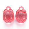 Autumn Theme Transparent Acrylic Pendants TACR-T024-04B-2